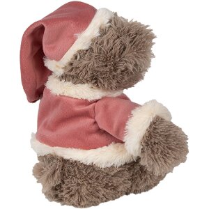 Clayre & Eef TW0589 Plush Christmas bear 30cm brown cuddly toy