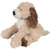 Clayre & Eef TW0590M Plush dog cuddly toy brown 20cm