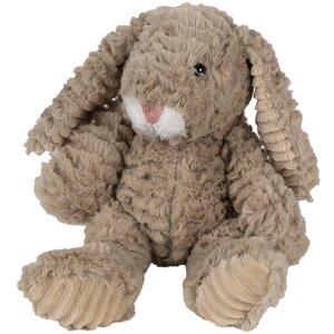 Clayre & Eef TW0591 Plush rabbit 17x20x21cm Brown...