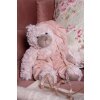 Clayre & Eef TW0593 Plush bear 20x18x22 Pink cuddly toy