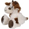 Clayre & Eef TW0597S Plush Cow White/Brown 18cm