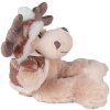 Clayre & Eef TW0599 Cuddly reindeer soft toy brown 22cm