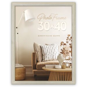 ZEP MDF photo frame Genova white 40x50 cm