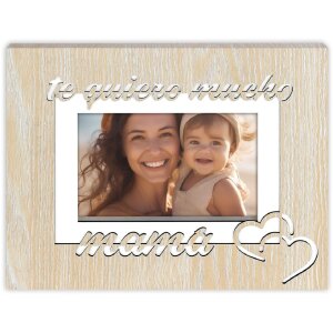 ZEP Wooden photo frame Estella 10x15 cm "te quiero...