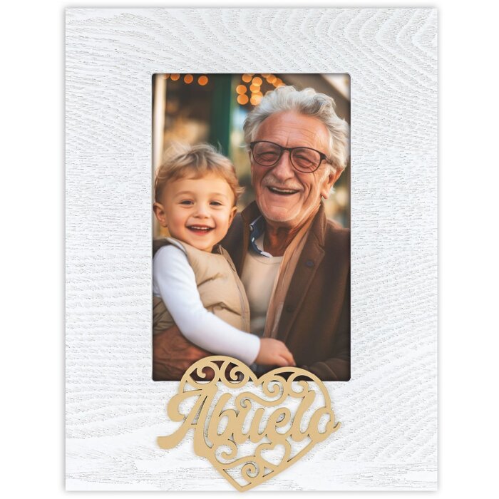 ZEP wooden portrait frame Gianni "Abuelo" 10x15 cm Spanish