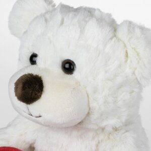 ZEP Teddy with heart picture frame 3.5x4.5 cm white...