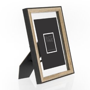 ZEP MDF photo frame Roma cream 15x20 cm with passe-partout 10x15 cm