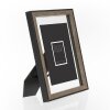 ZEP MDF photo frame Roma brown 15x20 cm with passe-partout 10x15 cm