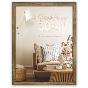 ZEP MDF photo frame Genova brown 30x40 cm