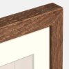 ZEP Wooden frame Malmo brown 50x70 cm with passe-partout 40x60 cm