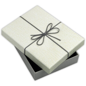 ZEP Piacenza grey gift box 34x34x4.5 cm (32.5x32.5x3.8 cm)