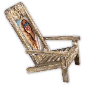 ZEP wooden picture frame Gallipoli deckchair look 10x15 cm 16x16x24 cm