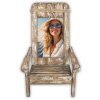 ZEP wooden picture frame Gallipoli deckchair look 10x15 cm 16x16x24 cm