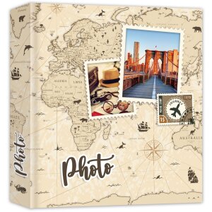 ZEP Adventure slip-in album brown 200 photos 13x19 cm