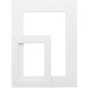 Deknudt SP111 Passepartout White Cut-out 13x18 cm