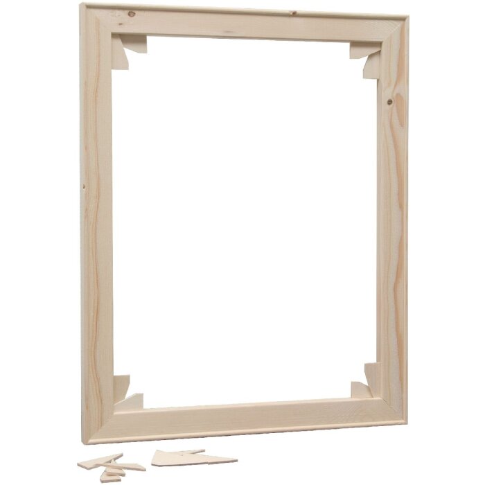 Deknudt S335 Stretcher frame natural coloured wood 60x80 cm