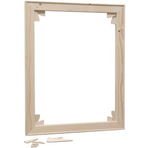 Deknudt S335 Stretcher frame natural coloured wood 60x80 cm