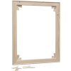 Deknudt S335 Stretcher frame natural coloured wood 60x80 cm