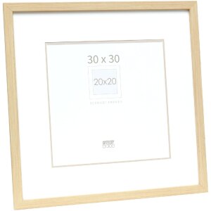 Deknudt S43AH1 picture frame natural wood 30x30 cm with...