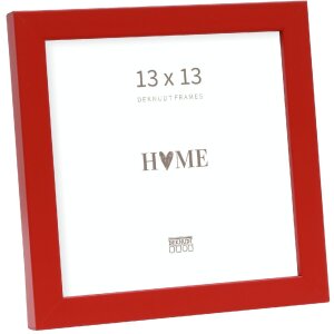 Deknudt S43AK4 Frame Plain Red 13x13 cm Wood