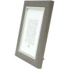 Deknudt S45VF3 picture frame light grey/silver edge 29.7x42cm plastic