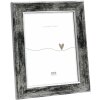 Deknudt S45YE2 Wooden Frame Black Silver Edge 20x25 cm