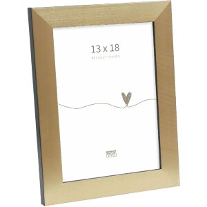 Deknudt S47BB2 picture frame gold/black edge 13x18 cm...