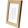 Deknudt S47BB2 picture frame gold/black edge 13x18 cm plastic