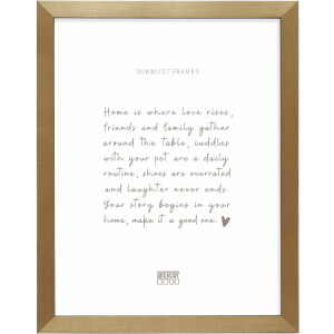 Deknudt S47BB2 picture frame gold/black 30x40 cm plastic