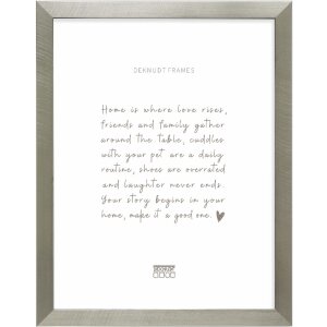 Deknudt S47BE2 picture frame silver/black 10x15 cm