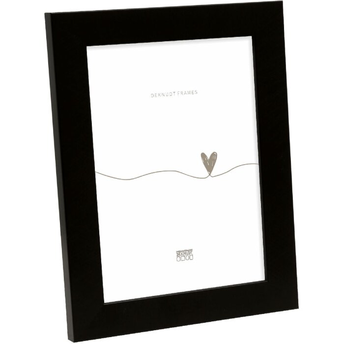 Deknudt S47BK2 Picture Frame Black 15x20 cm Plastic