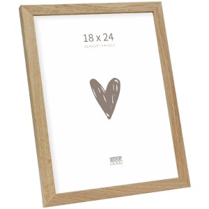 Deknudt S47CJ1 picture frame solid oak 18x24 cm