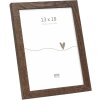 Deknudt S47CJ3 picture frame dark solid oak 13x18 cm