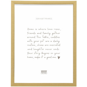 Deknudt S47EB2 picture frame gold colour black edge 10x15 cm