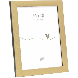 Deknudt S47EB2 picture frame gold colour/black 13x18 cm