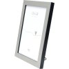 Deknudt S47EE2 picture frame silver colour/black edge 15x20 cm