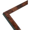 Deknudt S47EG1 Frame Dark burl wood colour Black edge 18x24 cm