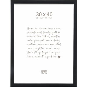 Deknudt S47EK2 picture frame black 30x40 cm plastic