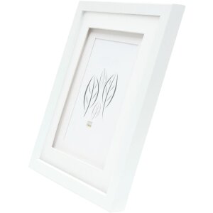 Deknudt S65KK1 Picture Frame White Double Passepartout 13x13 cm