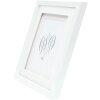 Deknudt S65KK1 Picture Frame White Double Passepartout 13x13 cm