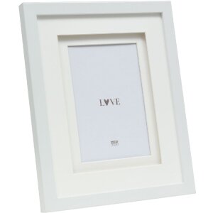 Deknudt S65KK1 Picture Frame White Double Passepartout...