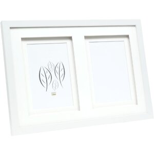 Deknudt S65KK1 picture frame white double passe-partout 2...