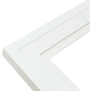 Deknudt S65KK1 picture frame white double passe-partout 2...