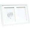 Deknudt S65KK1 picture frame white double passe-partout 2 pictures 13x18 cm