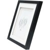 Deknudt S65KK2 picture frame black double passe-partout 13x18 cm