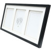 Deknudt S65KK2 picture frame black double passe-partout 3x 10x15 cm