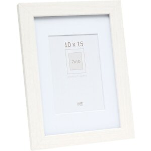 Deknudt S66KF1 picture frame white with passe-partout...