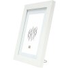 Deknudt S66KF1 picture frame white with passe-partout 10x15 cm