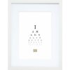 Deknudt S66KF1 picture frame white with passe-partout 10x15 cm