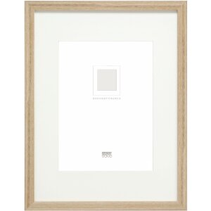 Deknudt S66KH1 picture frame oak colour passe-partout white 10x15 cm